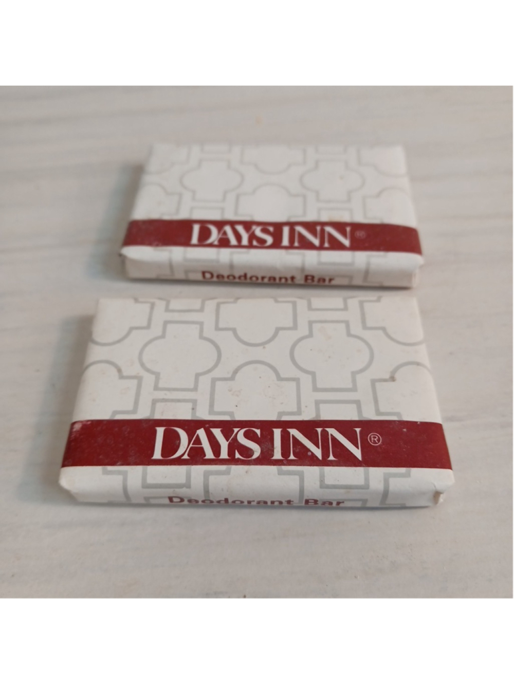 Days Inn Facial Deodorant Soap Bars Vintage Two